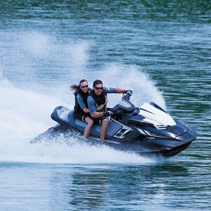 Testy skuterów wodnych Yamaha podczas targów Wiatr i Woda