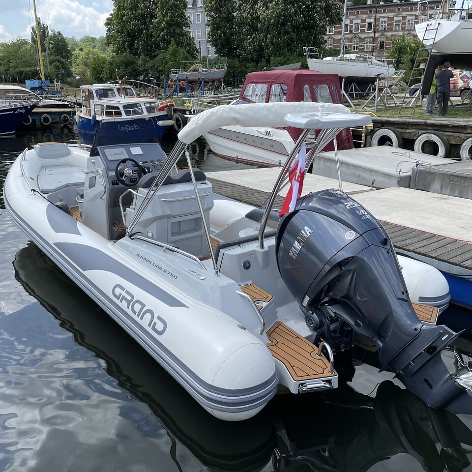 NOWOŚĆ w ofercie - ŁÓDŹ RIB GRAND G750 GL Z SILNIKIEM YAMAHA