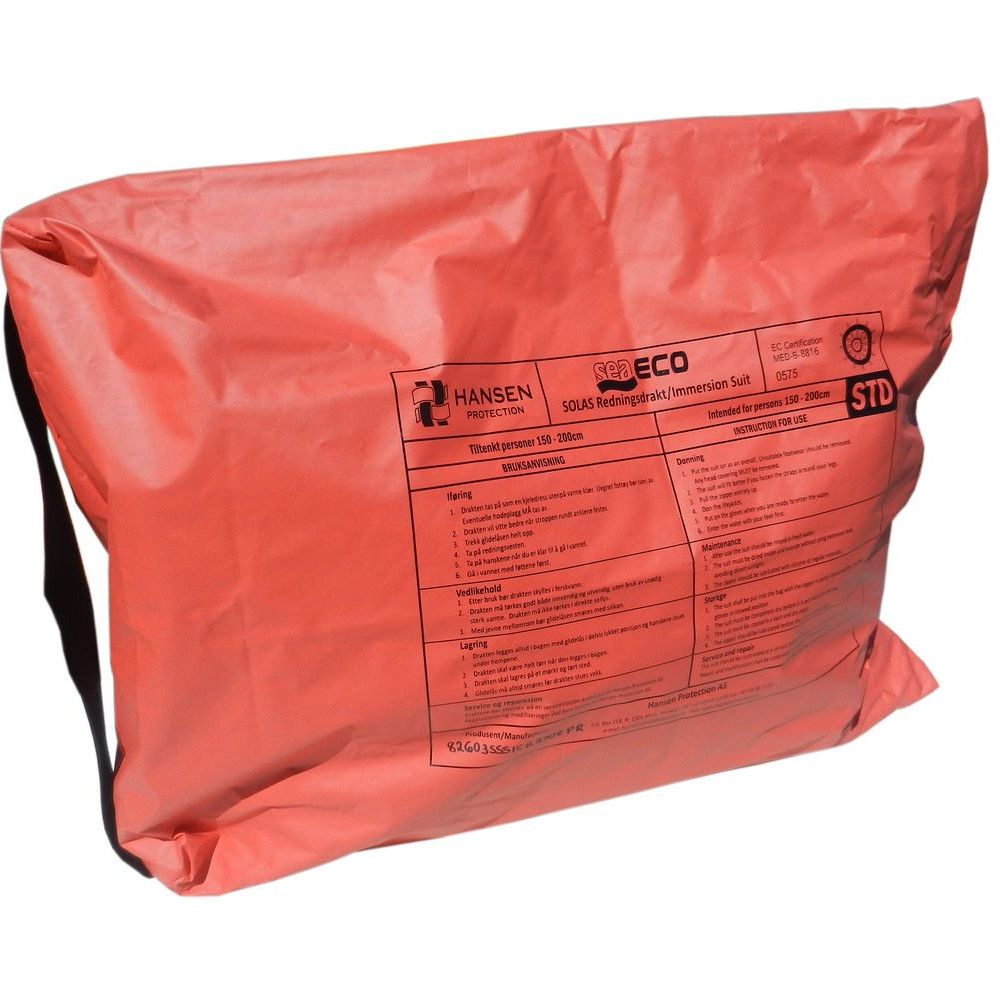 Kombinezon ratunkowy HANSEN PROTECTION (dawniej Helly Hansen Pro)  Sea ECO, SOLAS, EC-MED