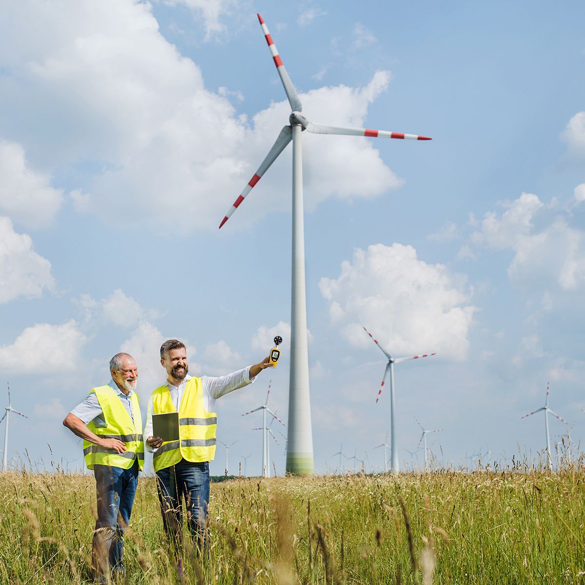 Wiatromierz (anemometr) ręczny Wind Bee