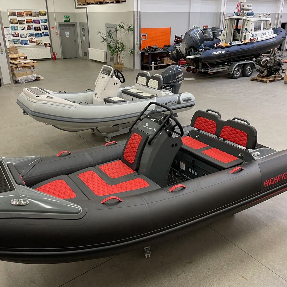 ŁÓDŹ RIB HIGHFIELD SP390  Z SILNIKIEM YAMAHA - CENA: 112 900,00 PLN*