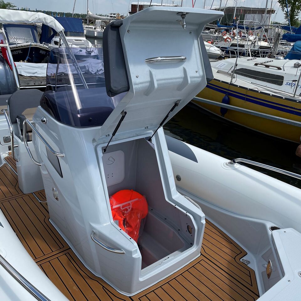 ŁÓDŹ RIB GRAND G750 GL Z SILNIKIEM YAMAHA - CENA: 450 100,00 PLN*