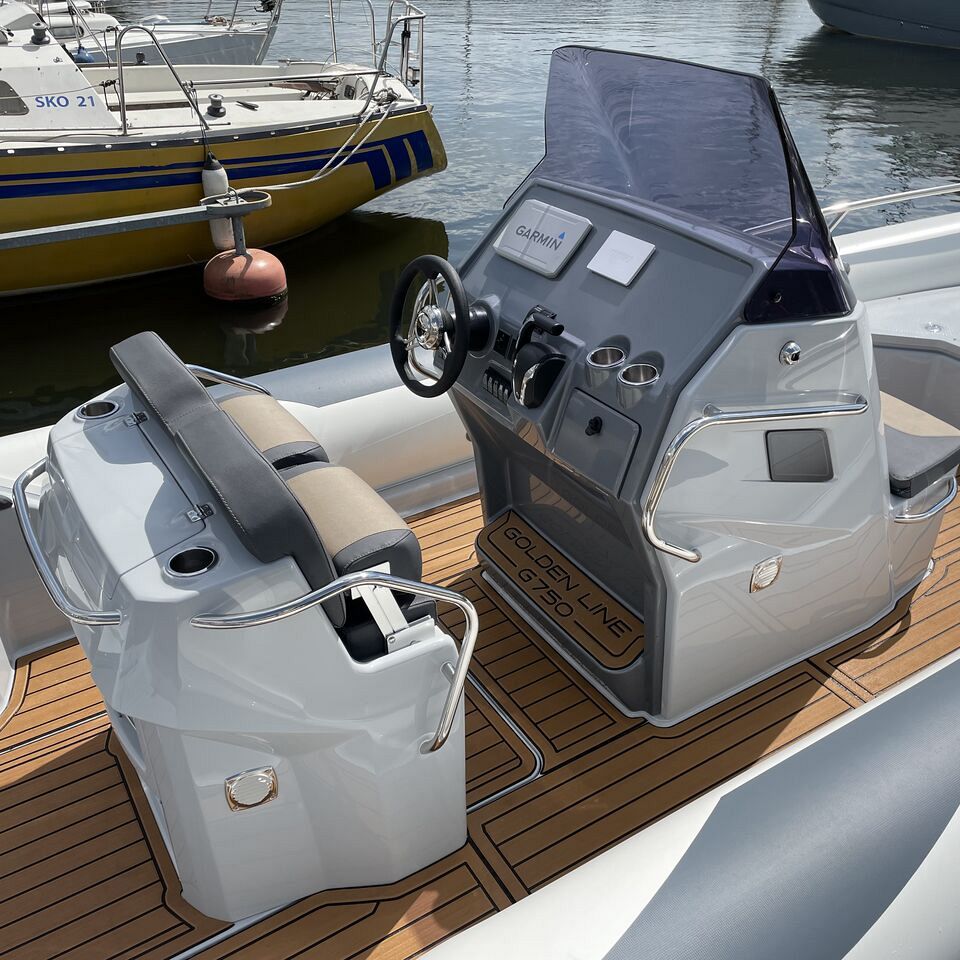ŁÓDŹ RIB GRAND G750 GL Z SILNIKIEM YAMAHA - CENA: 450 100,00 PLN*