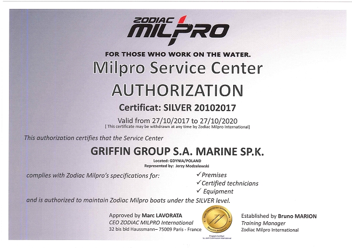 Zodiac Milpro